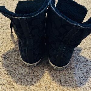 Coach women high sneakers